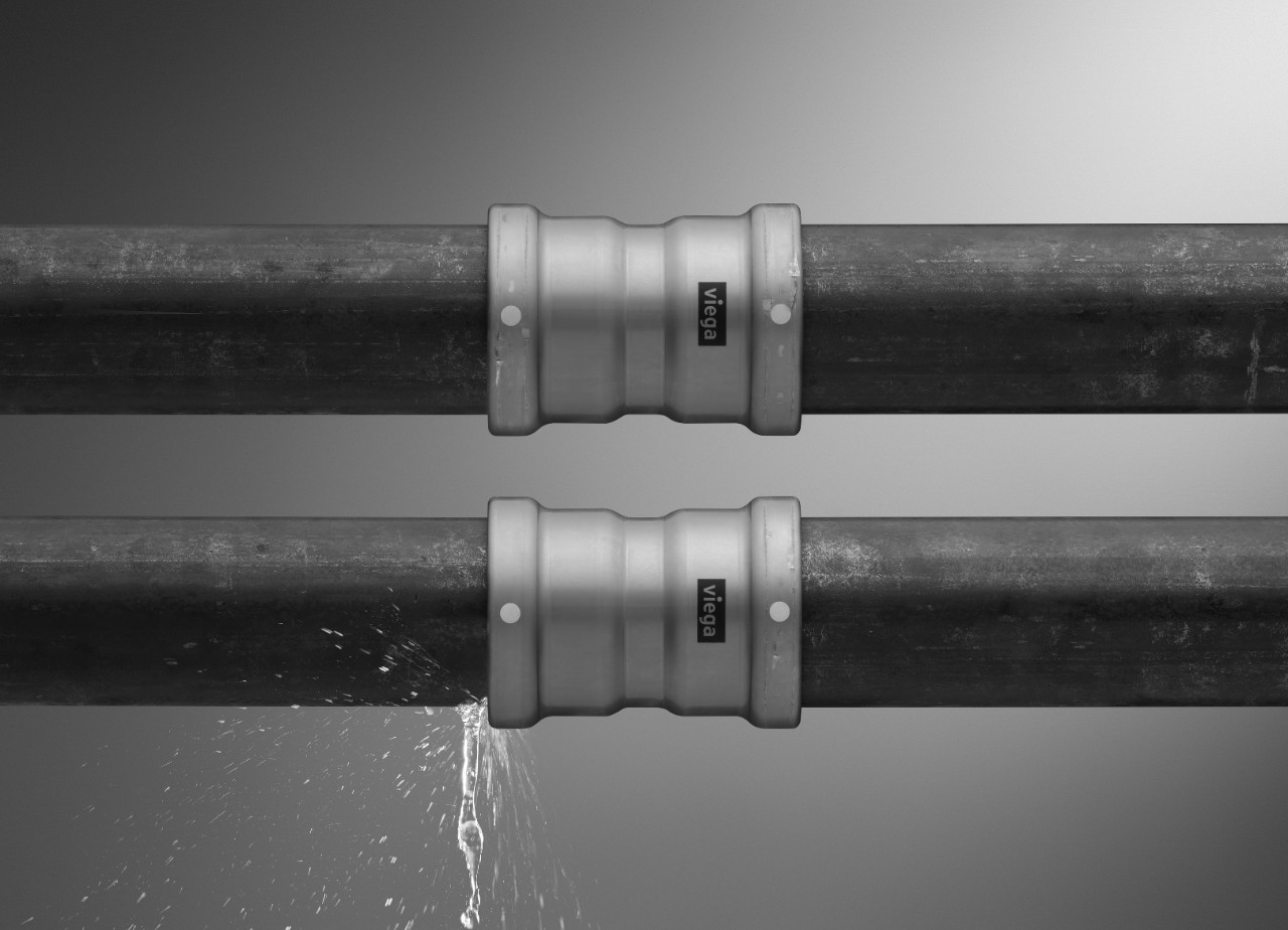 Megapress S XL von Viega verbindet Stahlrohre bis 4 Zoll in Sekunden